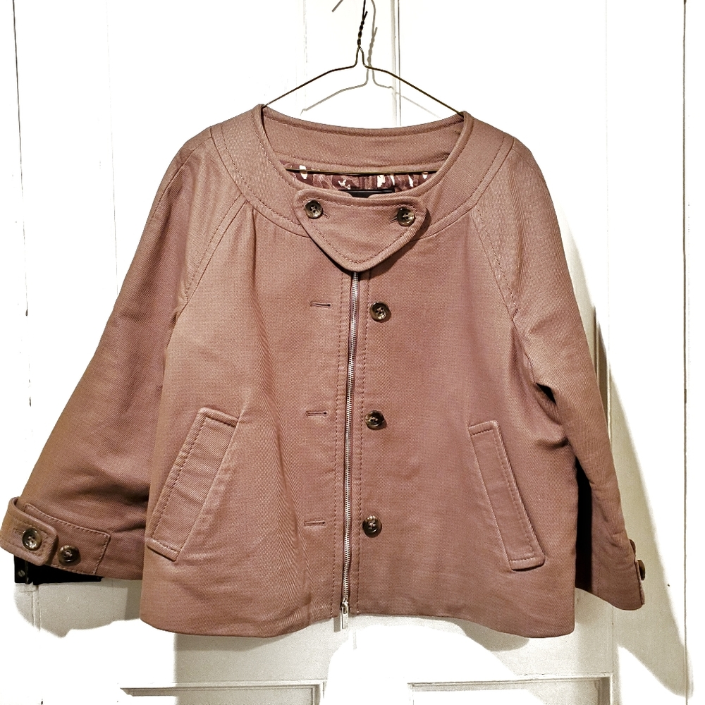 BCBG MAXAZRIA Fall Zip Jacket, L